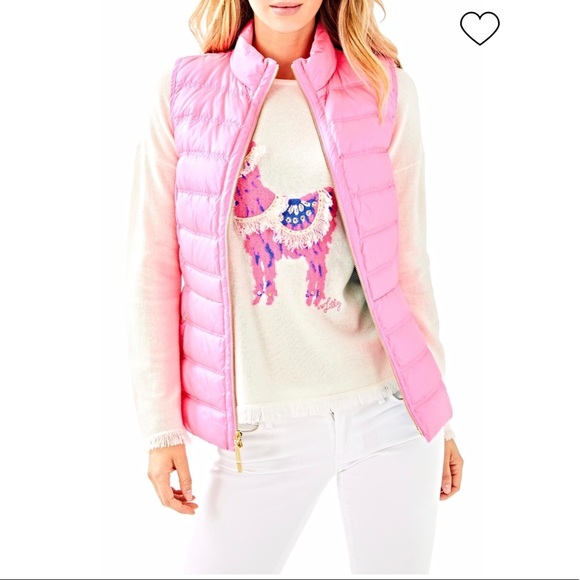 Lilly Pulitzer Jackets & Blazers - PRICE FIRM NWT Lilly Pulitzer Elana Puffer Vest